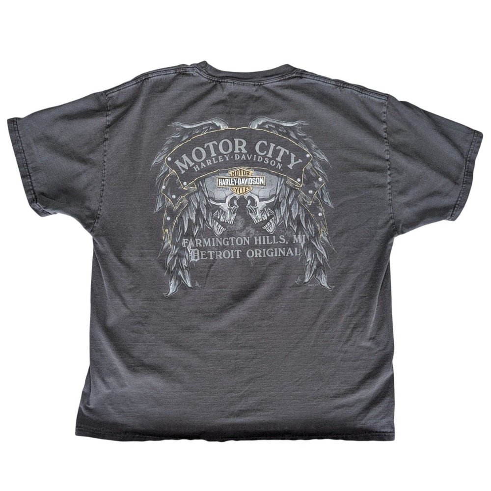 Harley‎ Davidson Motor City Farmington Hills Michigan Detroit Original T Shirt